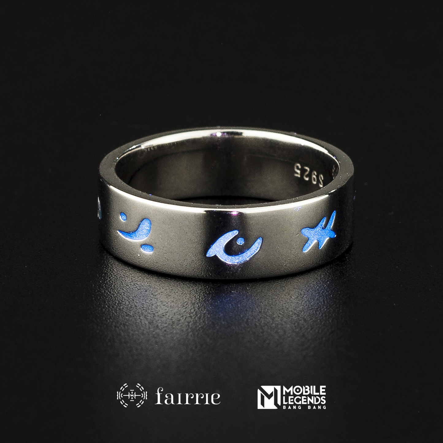 Miya Moonlight Rune Ring